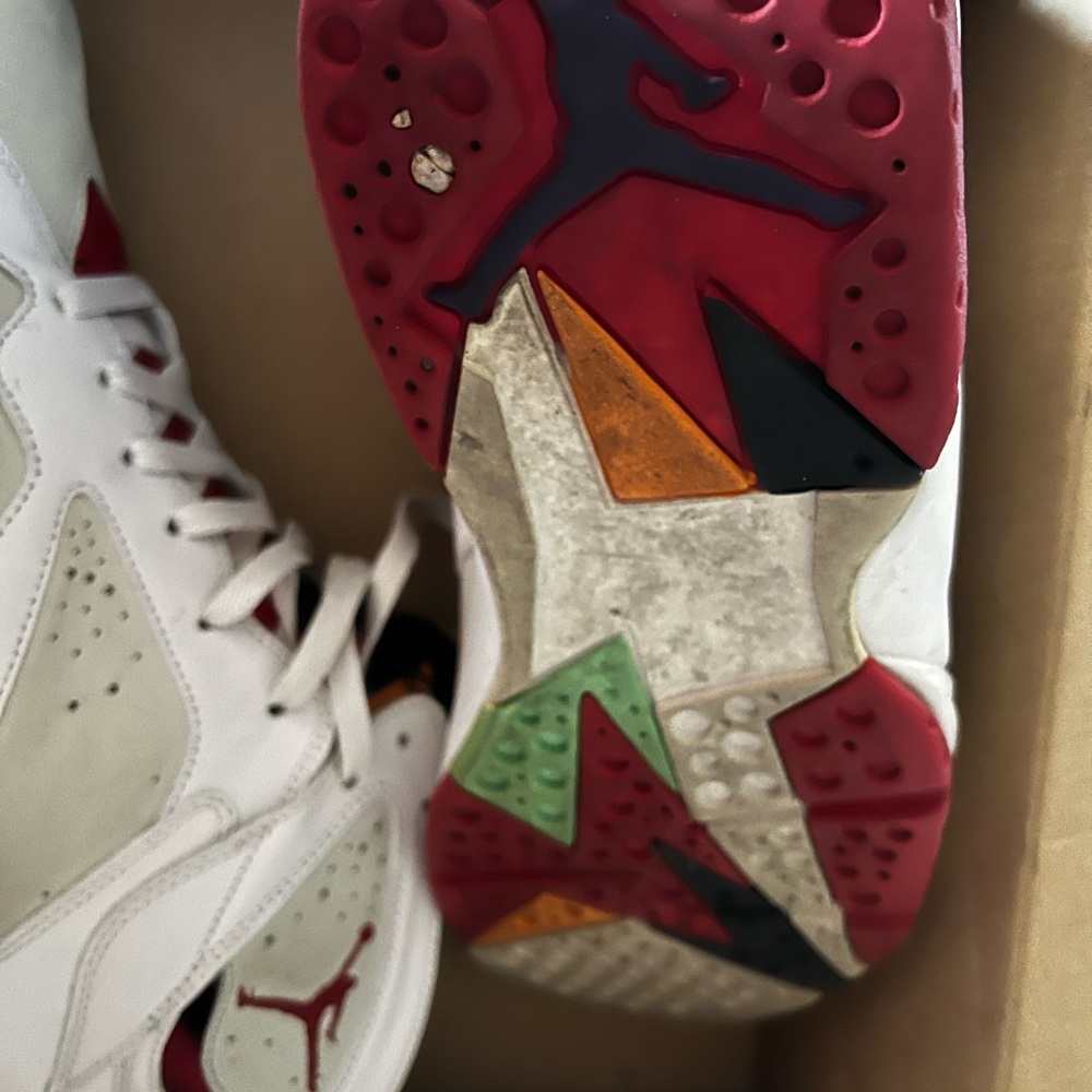 Retro Jordan Hare 7’s w/ card - Picture 3 of 7